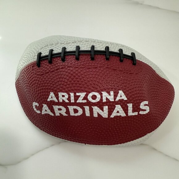 Arizona Cardinals Hail Mary Mini Rubber Football Tailgating Backyard Youth NEW - Picture 1 of 8